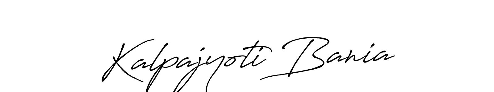 You should practise on your own different ways (Antro_Vectra_Bolder) to write your name (Kalpajyoti Bania) in signature. don't let someone else do it for you. Kalpajyoti Bania signature style 7 images and pictures png