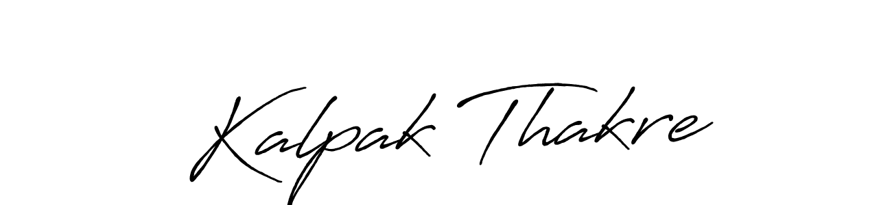 The best way (Antro_Vectra_Bolder) to make a short signature is to pick only two or three words in your name. The name Kalpak Thakre include a total of six letters. For converting this name. Kalpak Thakre signature style 7 images and pictures png