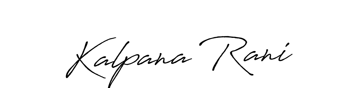 You can use this online signature creator to create a handwritten signature for the name Kalpana Rani. This is the best online autograph maker. Kalpana Rani signature style 7 images and pictures png