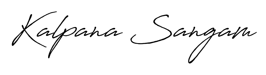 Create an unforgettable impression when signing with Kalpana Sangam name styled in Antro_Vectra_Bolder typography. 100% free online generator. Kalpana Sangam signature style 7 images and pictures png