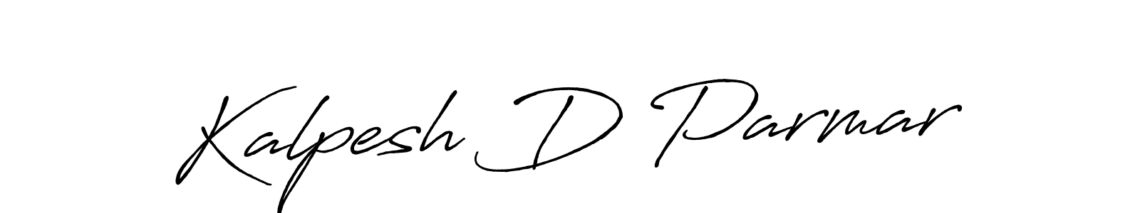 Antro_Vectra_Bolder is a professional signature style that is perfect for those who want to add a touch of class to their signature. It is also a great choice for those who want to make their signature more unique. Get Kalpesh D Parmar name to fancy signature for free. Kalpesh D Parmar signature style 7 images and pictures png