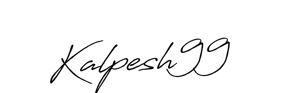 The best way (Antro_Vectra_Bolder) to make a short signature is to pick only two or three words in your name. The name Kalpesh99 include a total of six letters. For converting this name. Kalpesh99 signature style 7 images and pictures png