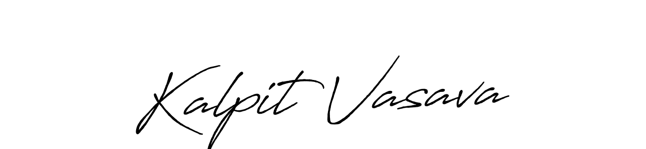 You can use this online signature creator to create a handwritten signature for the name Kalpit Vasava. This is the best online autograph maker. Kalpit Vasava signature style 7 images and pictures png