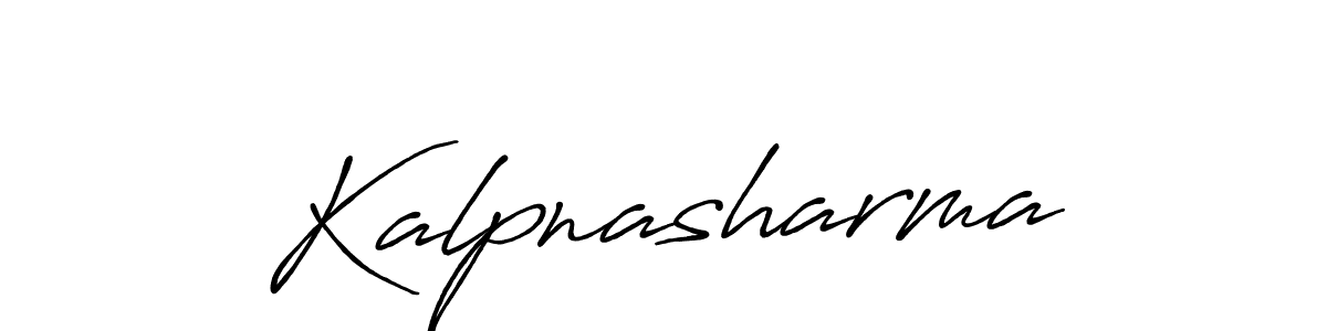 Design your own signature with our free online signature maker. With this signature software, you can create a handwritten (Antro_Vectra_Bolder) signature for name Kalpnasharma. Kalpnasharma signature style 7 images and pictures png
