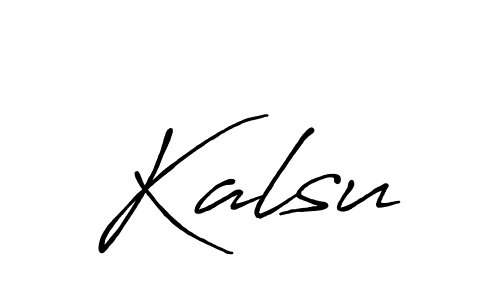 It looks lik you need a new signature style for name Kalsu. Design unique handwritten (Antro_Vectra_Bolder) signature with our free signature maker in just a few clicks. Kalsu signature style 7 images and pictures png