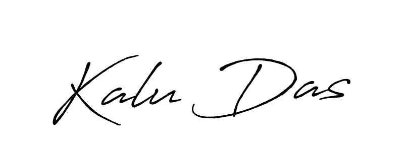 Create a beautiful signature design for name Kalu Das. With this signature (Antro_Vectra_Bolder) fonts, you can make a handwritten signature for free. Kalu Das signature style 7 images and pictures png