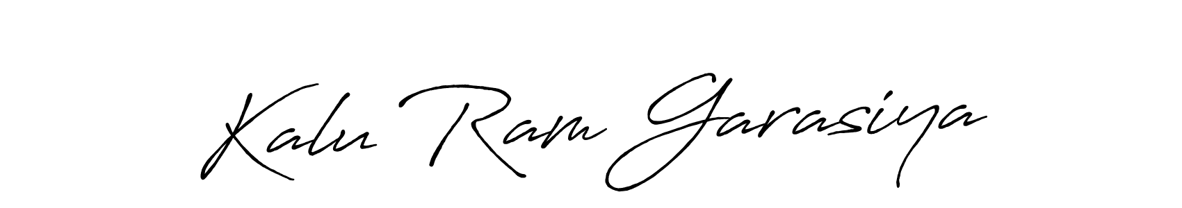 How to make Kalu Ram Garasiya signature? Antro_Vectra_Bolder is a professional autograph style. Create handwritten signature for Kalu Ram Garasiya name. Kalu Ram Garasiya signature style 7 images and pictures png