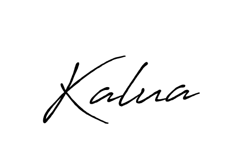 How to make Kalua signature? Antro_Vectra_Bolder is a professional autograph style. Create handwritten signature for Kalua name. Kalua signature style 7 images and pictures png