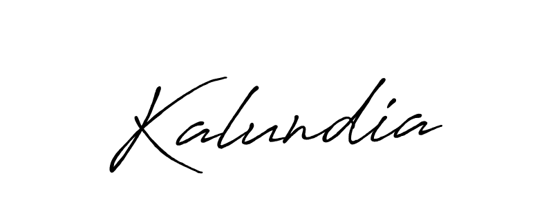 Also we have Kalundia name is the best signature style. Create professional handwritten signature collection using Antro_Vectra_Bolder autograph style. Kalundia signature style 7 images and pictures png
