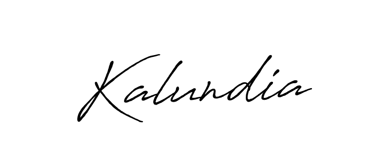 You should practise on your own different ways (Antro_Vectra_Bolder) to write your name (Kalundia) in signature. don't let someone else do it for you. Kalundia signature style 7 images and pictures png