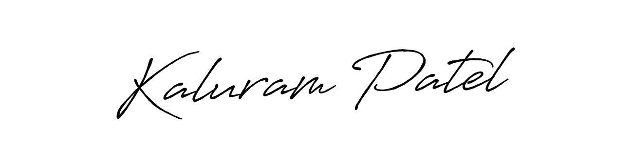 Similarly Antro_Vectra_Bolder is the best handwritten signature design. Signature creator online .You can use it as an online autograph creator for name Kaluram Patel. Kaluram Patel signature style 7 images and pictures png