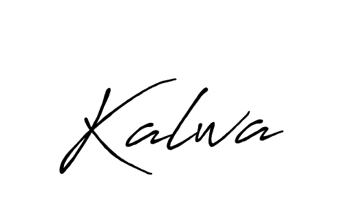 if you are searching for the best signature style for your name Kalwa. so please give up your signature search. here we have designed multiple signature styles  using Antro_Vectra_Bolder. Kalwa signature style 7 images and pictures png