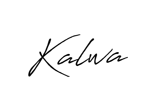 if you are searching for the best signature style for your name Kalwa. so please give up your signature search. here we have designed multiple signature styles  using Antro_Vectra_Bolder. Kalwa signature style 7 images and pictures png