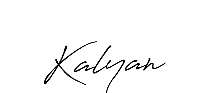 Also we have Kalyan  name is the best signature style. Create professional handwritten signature collection using Antro_Vectra_Bolder autograph style. Kalyan  signature style 7 images and pictures png