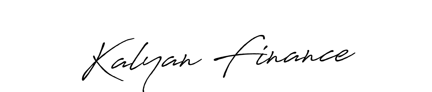 This is the best signature style for the Kalyan Finance name. Also you like these signature font (Antro_Vectra_Bolder). Mix name signature. Kalyan Finance signature style 7 images and pictures png