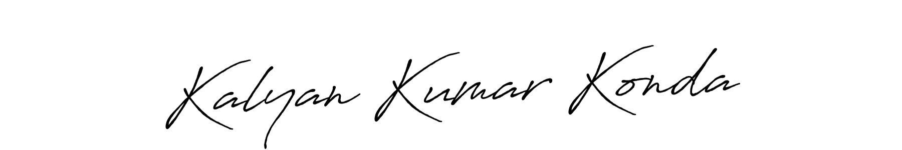 Design your own signature with our free online signature maker. With this signature software, you can create a handwritten (Antro_Vectra_Bolder) signature for name Kalyan Kumar Konda. Kalyan Kumar Konda signature style 7 images and pictures png