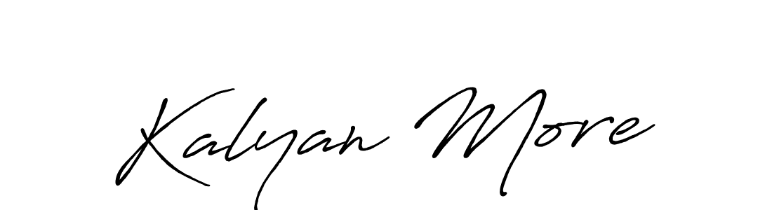 How to make Kalyan More name signature. Use Antro_Vectra_Bolder style for creating short signs online. This is the latest handwritten sign. Kalyan More signature style 7 images and pictures png