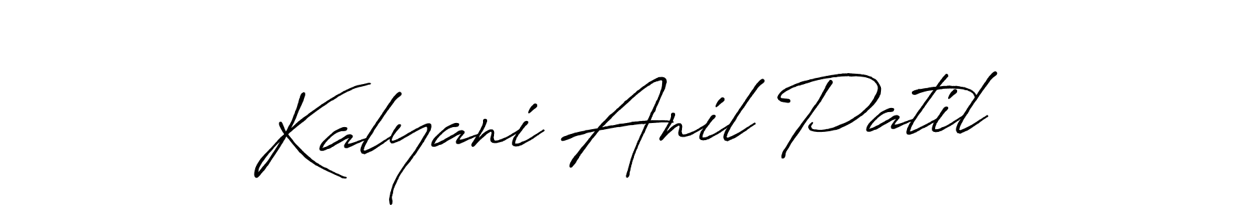 Kalyani Anil Patil stylish signature style. Best Handwritten Sign (Antro_Vectra_Bolder) for my name. Handwritten Signature Collection Ideas for my name Kalyani Anil Patil. Kalyani Anil Patil signature style 7 images and pictures png