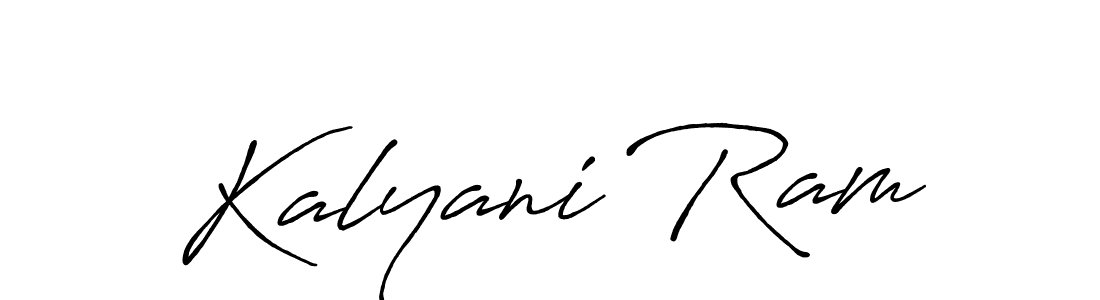 The best way (Antro_Vectra_Bolder) to make a short signature is to pick only two or three words in your name. The name Kalyani Ram include a total of six letters. For converting this name. Kalyani Ram signature style 7 images and pictures png
