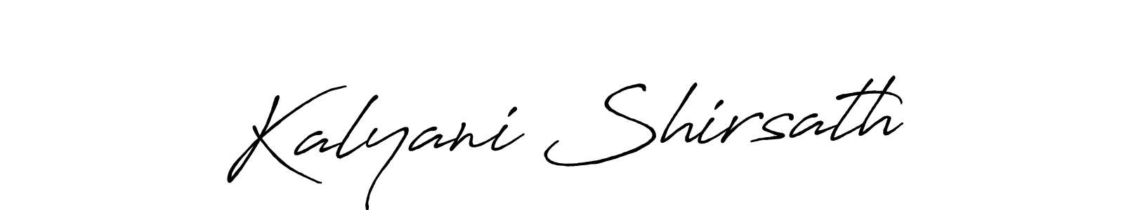 Once you've used our free online signature maker to create your best signature Antro_Vectra_Bolder style, it's time to enjoy all of the benefits that Kalyani Shirsath name signing documents. Kalyani Shirsath signature style 7 images and pictures png