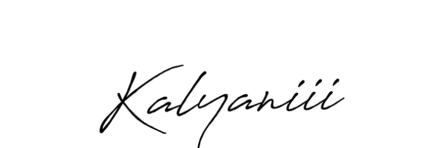 Make a beautiful signature design for name Kalyaniii. Use this online signature maker to create a handwritten signature for free. Kalyaniii signature style 7 images and pictures png