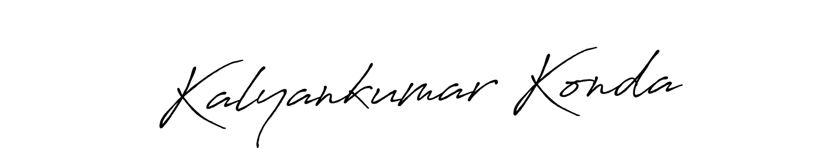 Make a short Kalyankumar Konda signature style. Manage your documents anywhere anytime using Antro_Vectra_Bolder. Create and add eSignatures, submit forms, share and send files easily. Kalyankumar Konda signature style 7 images and pictures png