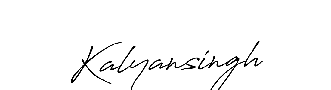 How to Draw Kalyansingh signature style? Antro_Vectra_Bolder is a latest design signature styles for name Kalyansingh. Kalyansingh signature style 7 images and pictures png