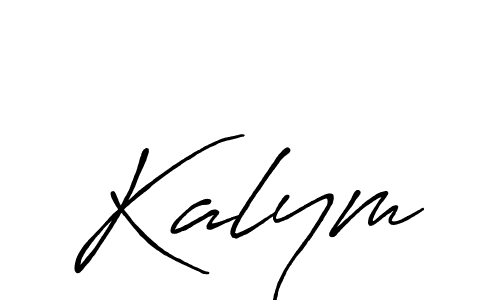 Once you've used our free online signature maker to create your best signature Antro_Vectra_Bolder style, it's time to enjoy all of the benefits that Kalym name signing documents. Kalym signature style 7 images and pictures png