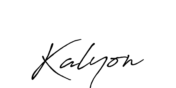 You should practise on your own different ways (Antro_Vectra_Bolder) to write your name (Kalyon) in signature. don't let someone else do it for you. Kalyon signature style 7 images and pictures png