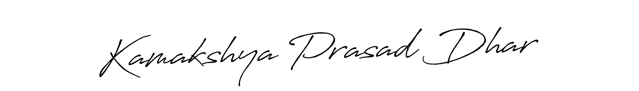 Design your own signature with our free online signature maker. With this signature software, you can create a handwritten (Antro_Vectra_Bolder) signature for name Kamakshya Prasad Dhar. Kamakshya Prasad Dhar signature style 7 images and pictures png