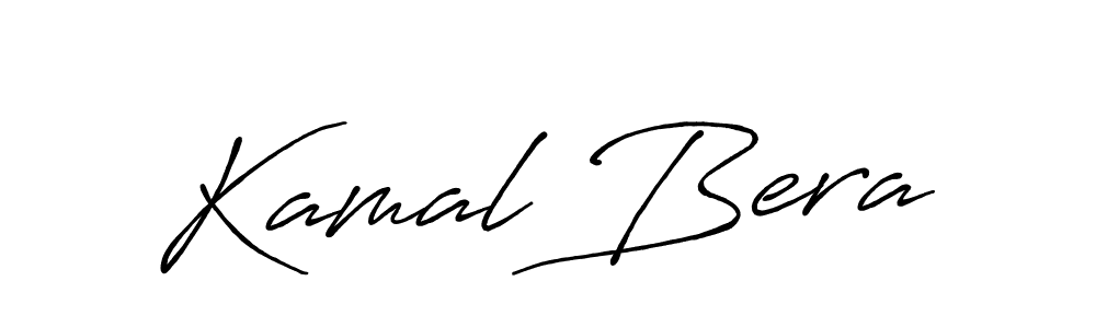 Similarly Antro_Vectra_Bolder is the best handwritten signature design. Signature creator online .You can use it as an online autograph creator for name Kamal Bera. Kamal Bera signature style 7 images and pictures png