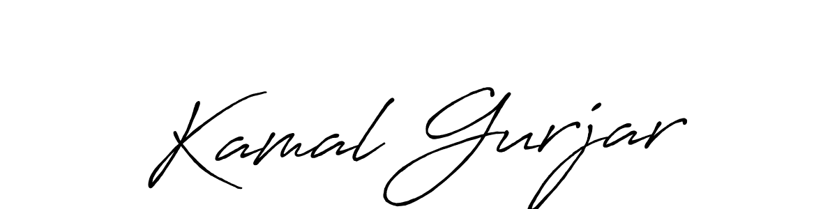 Similarly Antro_Vectra_Bolder is the best handwritten signature design. Signature creator online .You can use it as an online autograph creator for name Kamal Gurjar. Kamal Gurjar signature style 7 images and pictures png