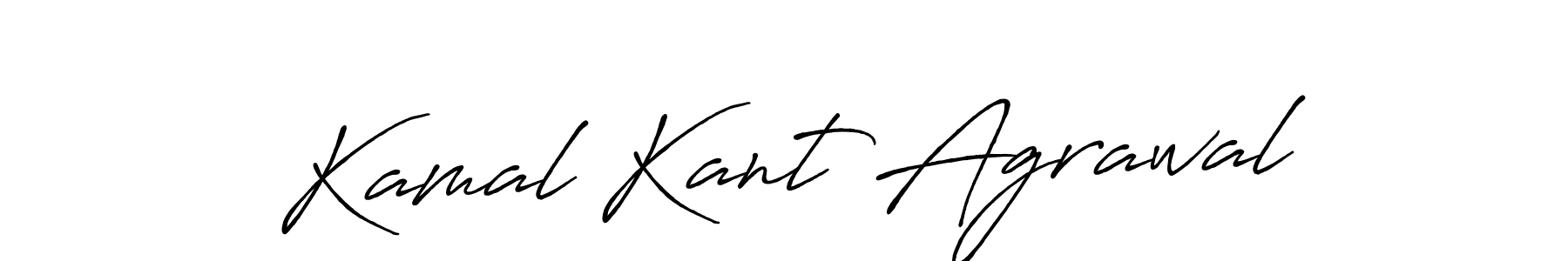 Also we have Kamal Kant Agrawal name is the best signature style. Create professional handwritten signature collection using Antro_Vectra_Bolder autograph style. Kamal Kant Agrawal signature style 7 images and pictures png