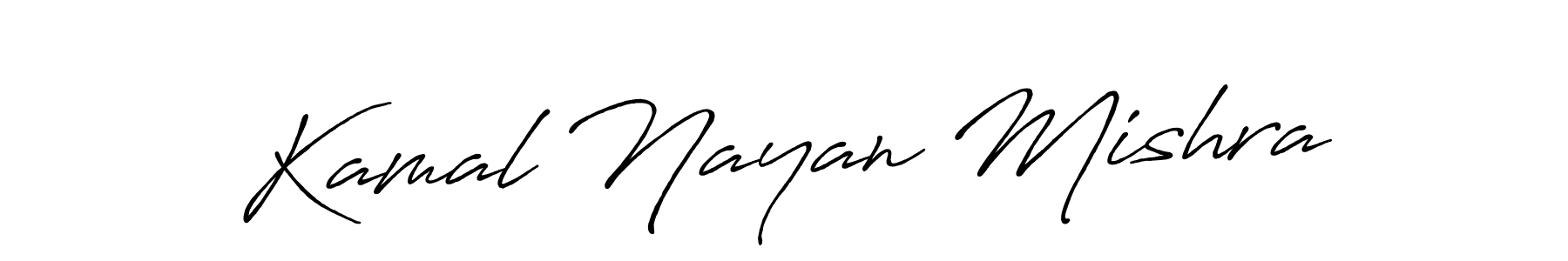 Kamal Nayan Mishra stylish signature style. Best Handwritten Sign (Antro_Vectra_Bolder) for my name. Handwritten Signature Collection Ideas for my name Kamal Nayan Mishra. Kamal Nayan Mishra signature style 7 images and pictures png