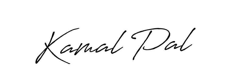 Design your own signature with our free online signature maker. With this signature software, you can create a handwritten (Antro_Vectra_Bolder) signature for name Kamal Pal. Kamal Pal signature style 7 images and pictures png