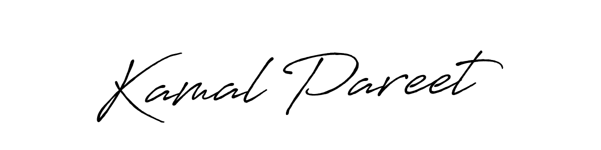 if you are searching for the best signature style for your name Kamal Pareet. so please give up your signature search. here we have designed multiple signature styles  using Antro_Vectra_Bolder. Kamal Pareet signature style 7 images and pictures png