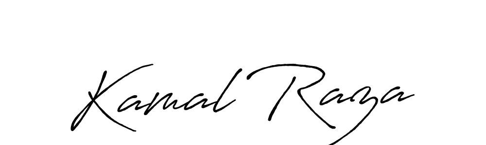 Also we have Kamal Raza name is the best signature style. Create professional handwritten signature collection using Antro_Vectra_Bolder autograph style. Kamal Raza signature style 7 images and pictures png