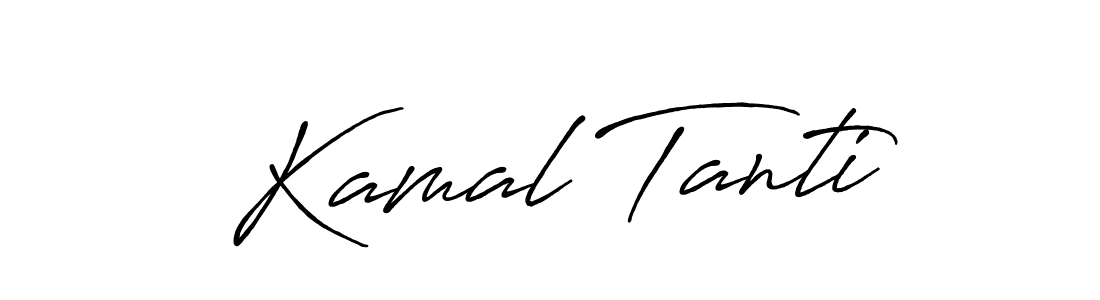 Make a beautiful signature design for name Kamal Tanti. Use this online signature maker to create a handwritten signature for free. Kamal Tanti signature style 7 images and pictures png