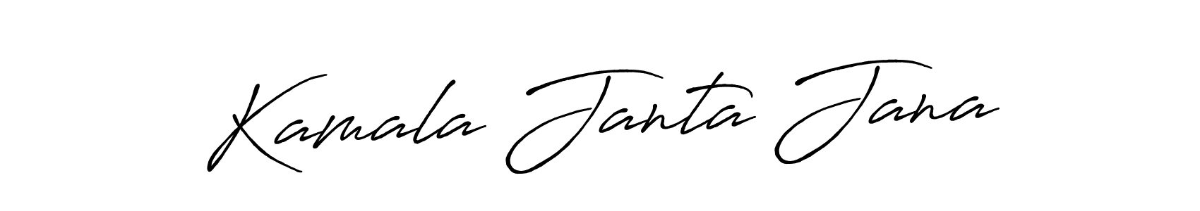 The best way (Antro_Vectra_Bolder) to make a short signature is to pick only two or three words in your name. The name Kamala Janta Jana include a total of six letters. For converting this name. Kamala Janta Jana signature style 7 images and pictures png