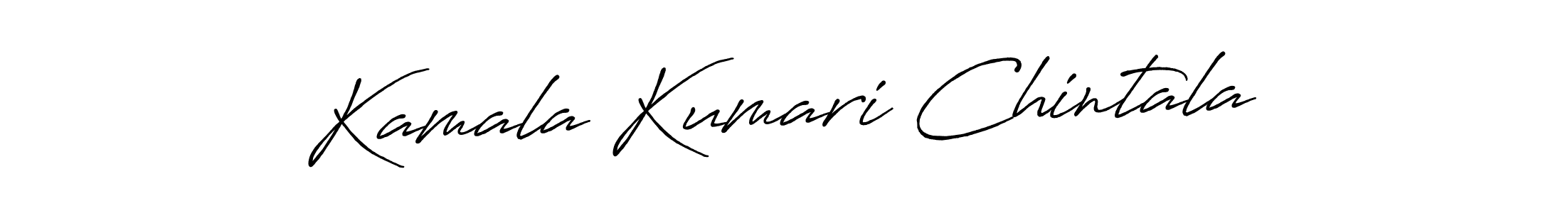 It looks lik you need a new signature style for name Kamala Kumari Chintala. Design unique handwritten (Antro_Vectra_Bolder) signature with our free signature maker in just a few clicks. Kamala Kumari Chintala signature style 7 images and pictures png