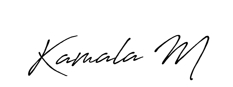 This is the best signature style for the Kamala M name. Also you like these signature font (Antro_Vectra_Bolder). Mix name signature. Kamala M signature style 7 images and pictures png
