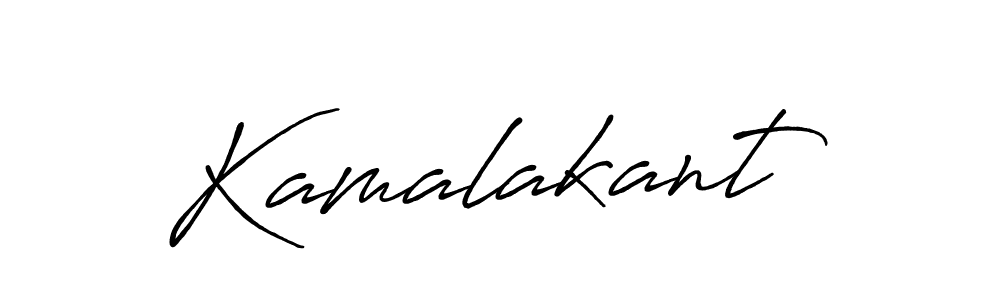 Kamalakant stylish signature style. Best Handwritten Sign (Antro_Vectra_Bolder) for my name. Handwritten Signature Collection Ideas for my name Kamalakant. Kamalakant signature style 7 images and pictures png