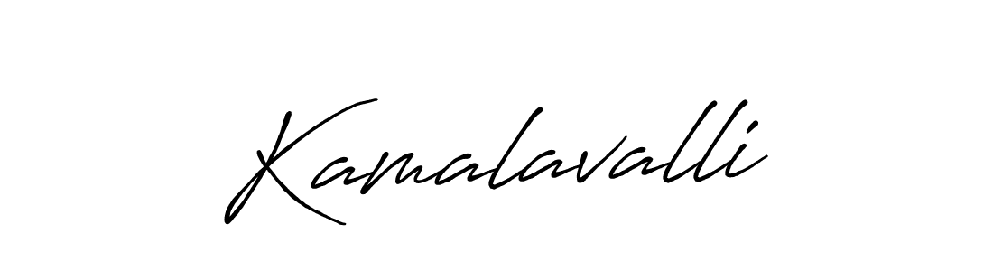 You should practise on your own different ways (Antro_Vectra_Bolder) to write your name (Kamalavalli) in signature. don't let someone else do it for you. Kamalavalli signature style 7 images and pictures png