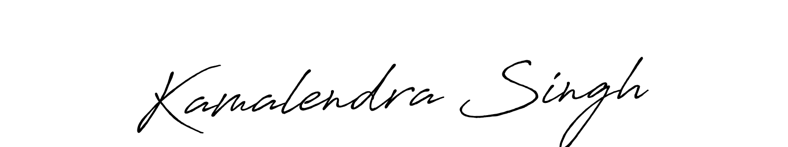 Kamalendra Singh stylish signature style. Best Handwritten Sign (Antro_Vectra_Bolder) for my name. Handwritten Signature Collection Ideas for my name Kamalendra Singh. Kamalendra Singh signature style 7 images and pictures png