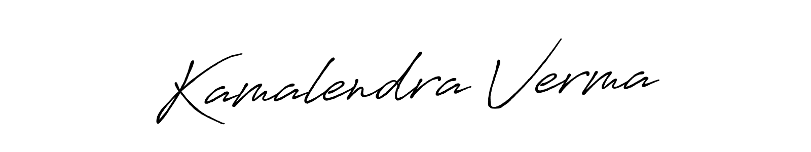Also You can easily find your signature by using the search form. We will create Kamalendra Verma name handwritten signature images for you free of cost using Antro_Vectra_Bolder sign style. Kamalendra Verma signature style 7 images and pictures png