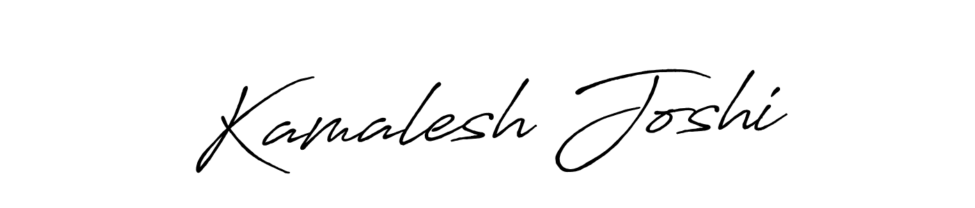 Antro_Vectra_Bolder is a professional signature style that is perfect for those who want to add a touch of class to their signature. It is also a great choice for those who want to make their signature more unique. Get Kamalesh Joshi name to fancy signature for free. Kamalesh Joshi signature style 7 images and pictures png