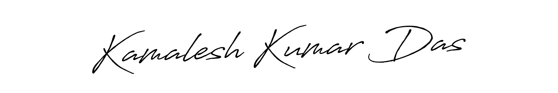 How to make Kamalesh Kumar Das signature? Antro_Vectra_Bolder is a professional autograph style. Create handwritten signature for Kamalesh Kumar Das name. Kamalesh Kumar Das signature style 7 images and pictures png