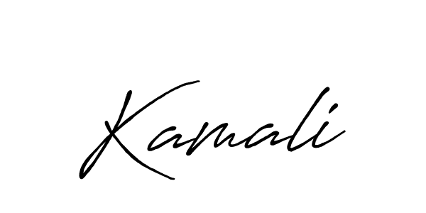 It looks lik you need a new signature style for name Kamali. Design unique handwritten (Antro_Vectra_Bolder) signature with our free signature maker in just a few clicks. Kamali signature style 7 images and pictures png