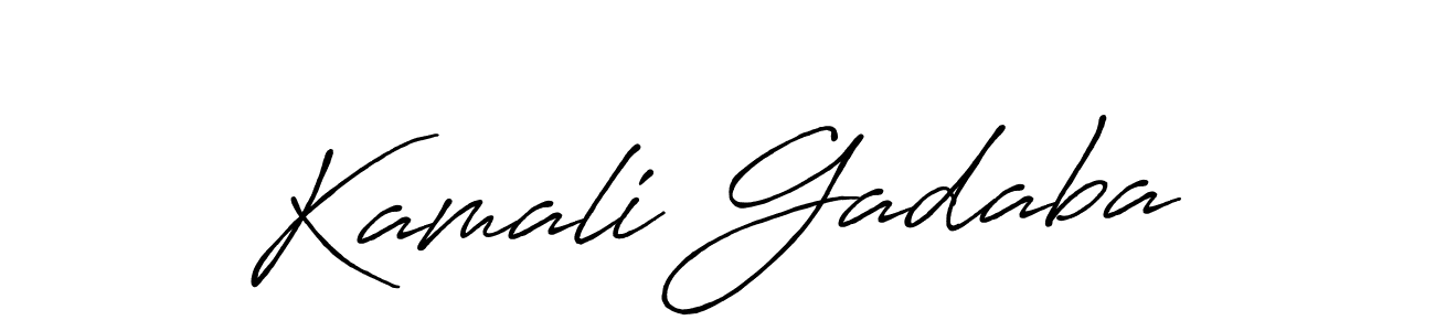 You can use this online signature creator to create a handwritten signature for the name Kamali Gadaba. This is the best online autograph maker. Kamali Gadaba signature style 7 images and pictures png