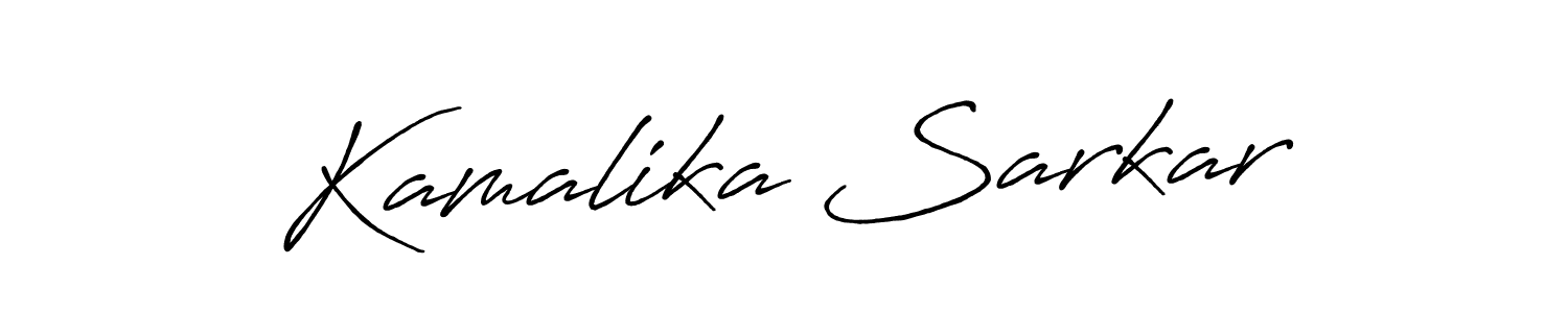 It looks lik you need a new signature style for name Kamalika Sarkar. Design unique handwritten (Antro_Vectra_Bolder) signature with our free signature maker in just a few clicks. Kamalika Sarkar signature style 7 images and pictures png